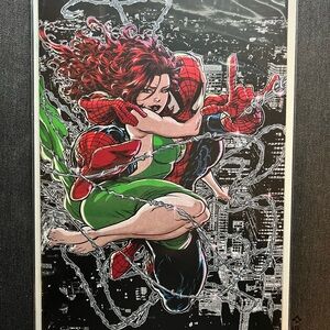 The Amazing Spider-Man #28 Virgin Variant Cover